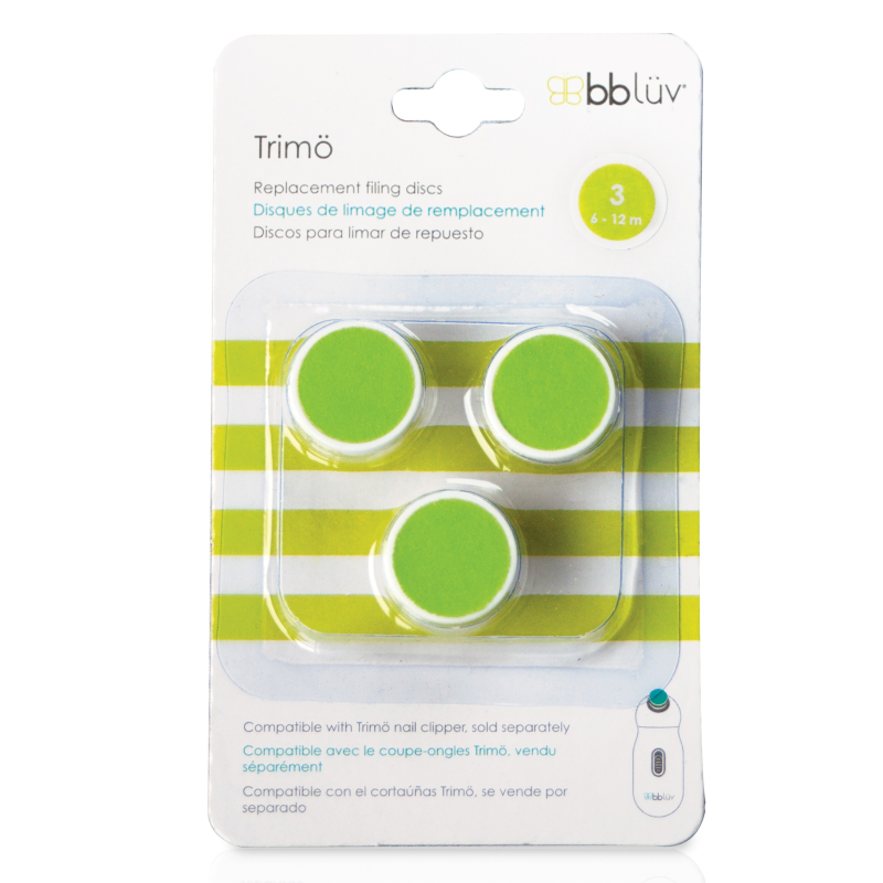 E-shop BBLÜV Náhradné nástavce pre pilník na nechty Trimö 3ks (6-12m)