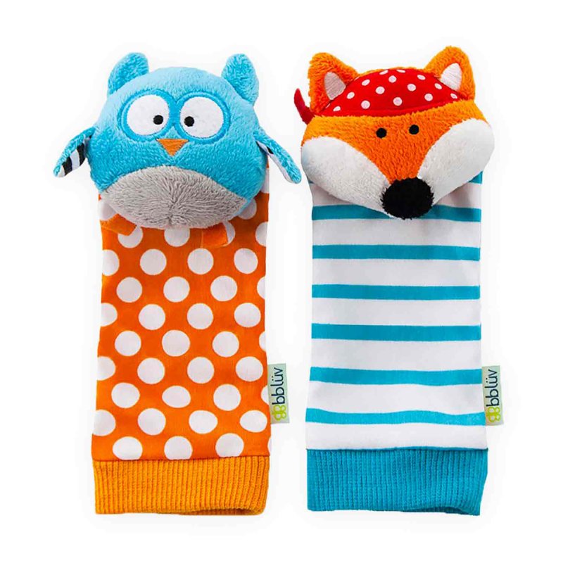 E-shop BBLÜV Hrkajúce ponožky Düo Owl / Fox