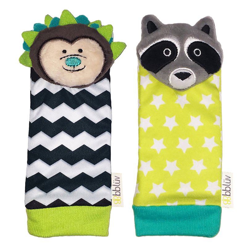 E-shop BBLÜV Hrkajúce ponožky Düo Hedgehog / Racoon