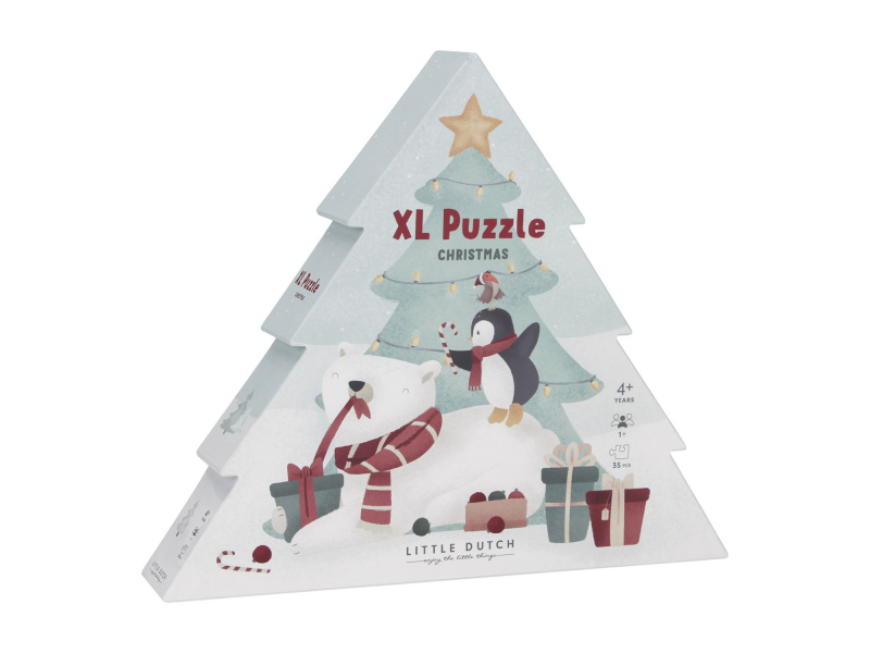 E-shop Little Dutch Puzzle vianočné XL