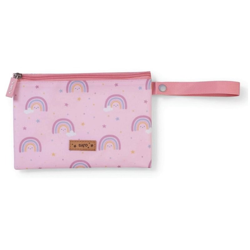 E-shop Saro Baby Vrecko na desiatu Lunch Bag Pink Rainbow