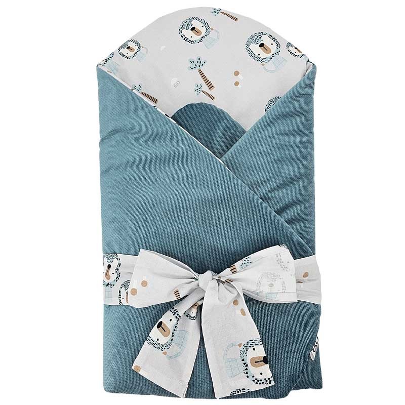 E-shop EKO Zavinovačka bavlnená s VELVET RO-27-LION GREEN SEA
