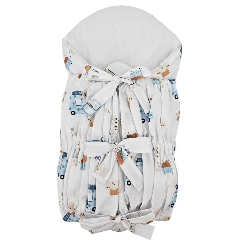 E-shop EKO Zavinovačka bavlnená s potlačou a s kokosom RO-29-GIRAFFE