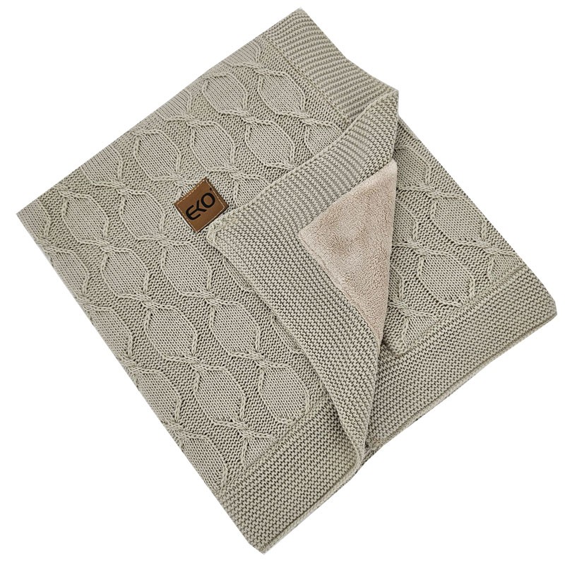 EKO Deka s kožušinovou podšívkou PLE-98, BEIGE