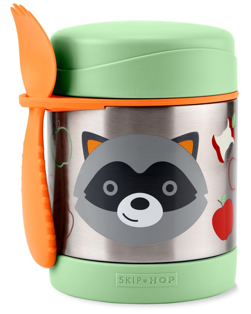 E-shop SKIPHOP SKIP HOP Zoo Termoska na jedlo s lyžičko/vidličkou Mýval 325 ml, 3r+
