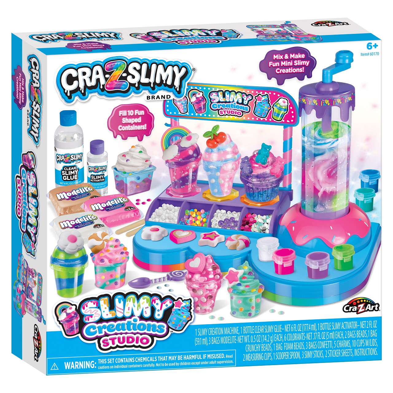 E-shop MAC TOYS Cra-Z-Slimy Továreň na výrobu slizových dobrôt