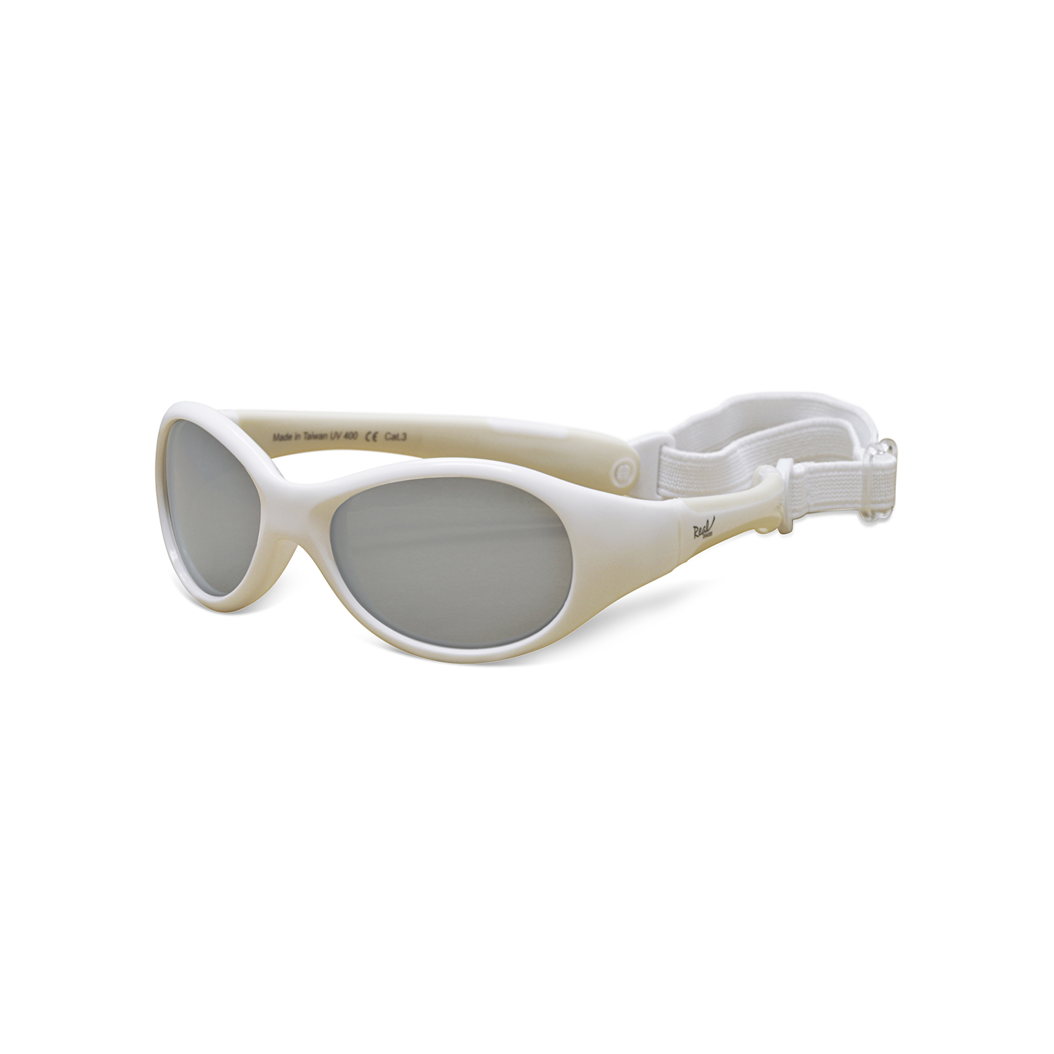 E-shop REAL SHADES Sluneční brýle Explorer 0+, White/White