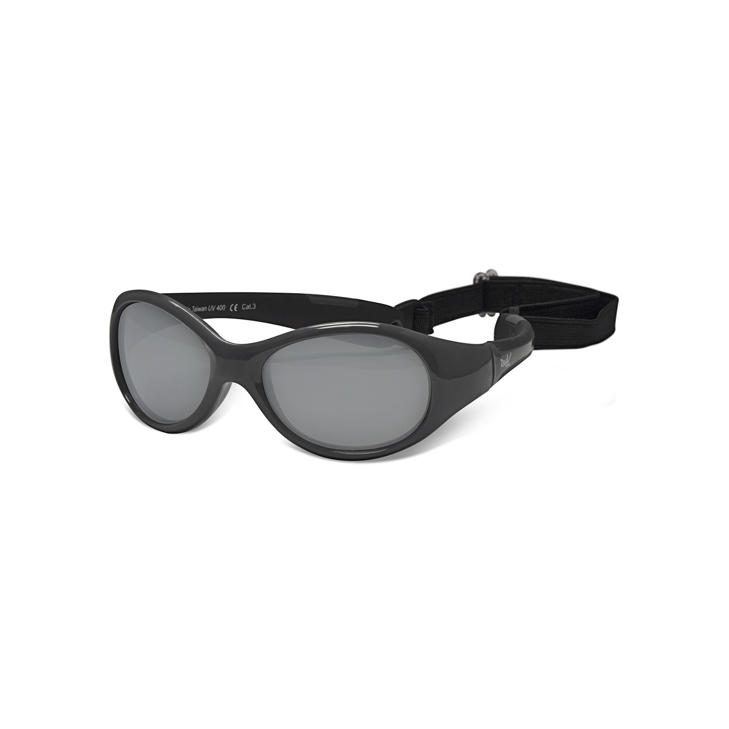 E-shop REAL SHADES Sluneční brýle Explorer 2+, Graphite/Black