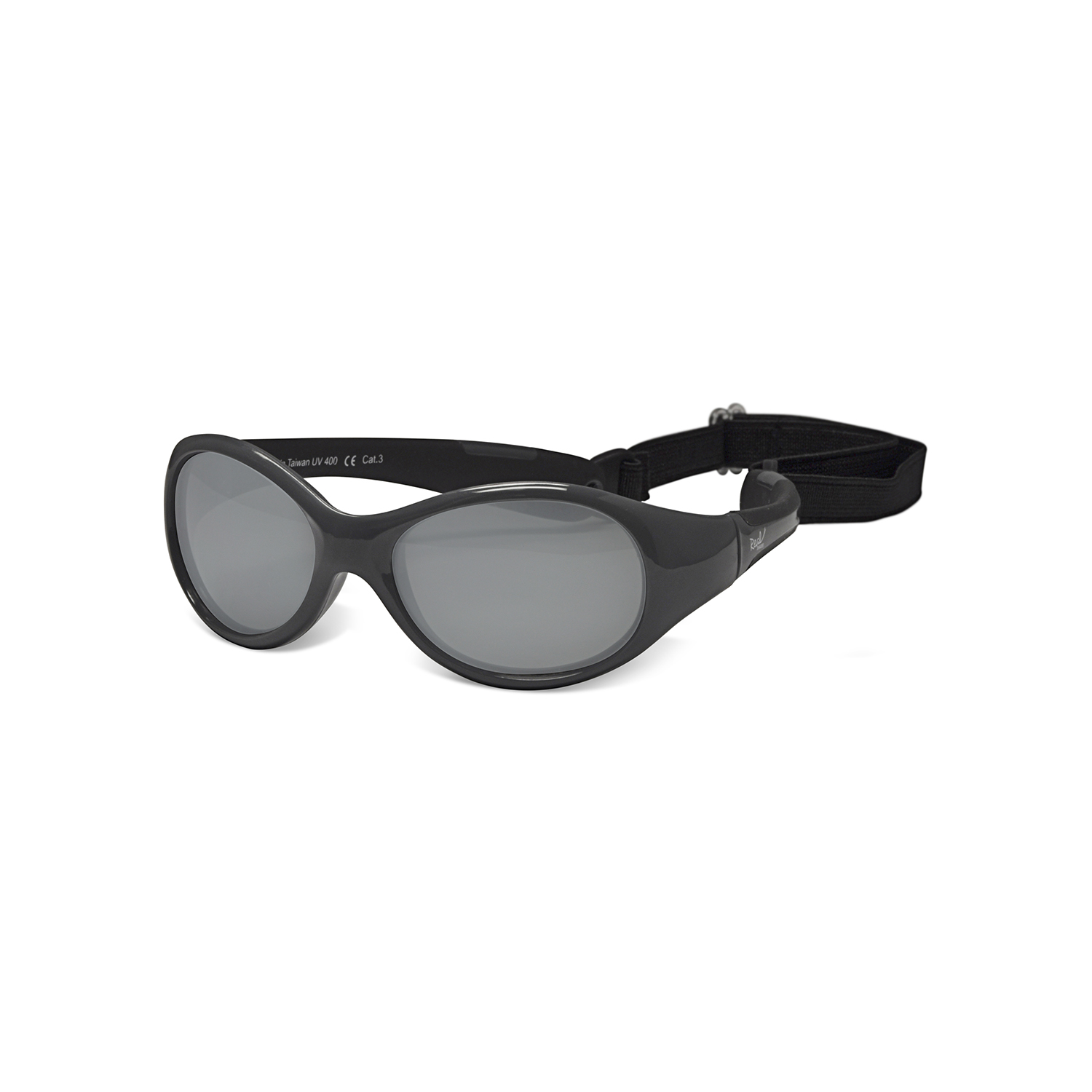 E-shop REAL SHADES Sluneční brýle Explorer 4+, Graphite/Black