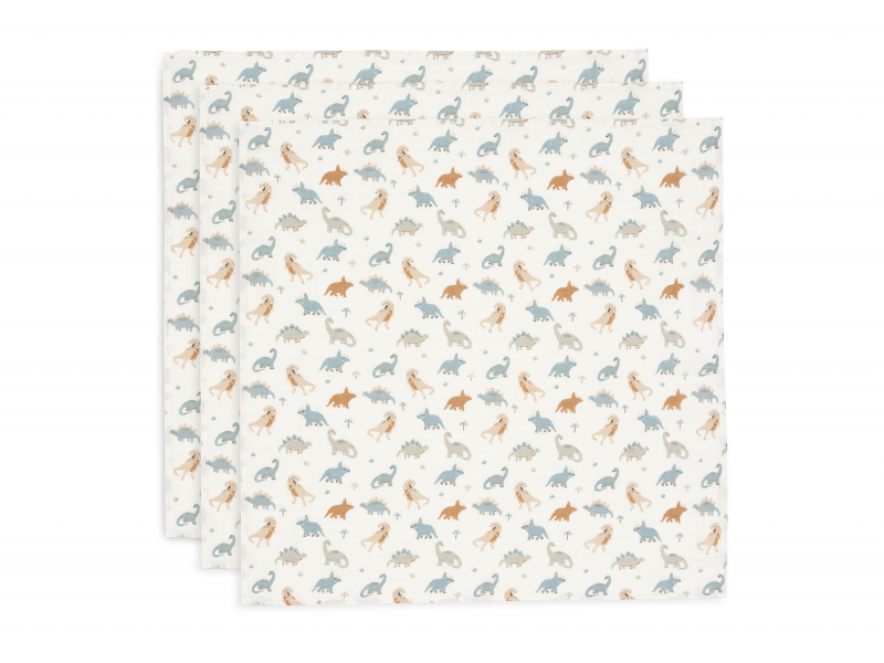 E-shop JOLLEIN Plienky 3 ks 70x70 cm Roarsome