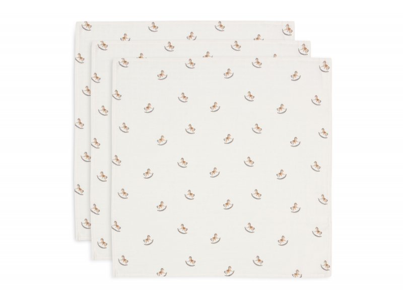 E-shop JOLLEIN Plienky 3 ks 70x70 cm Nostalgic Ride