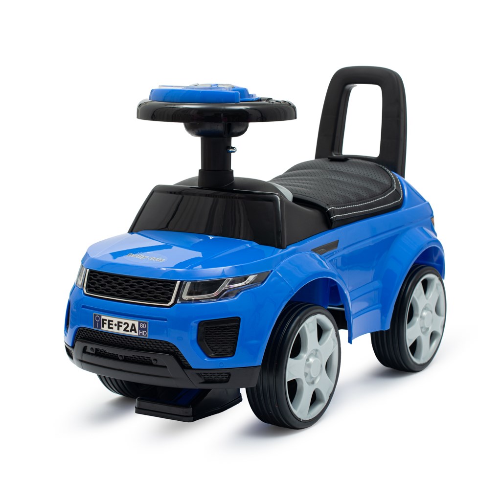 E-shop Detské odrážadlo SUV Baby Mix Prime modré v koži - 57175
