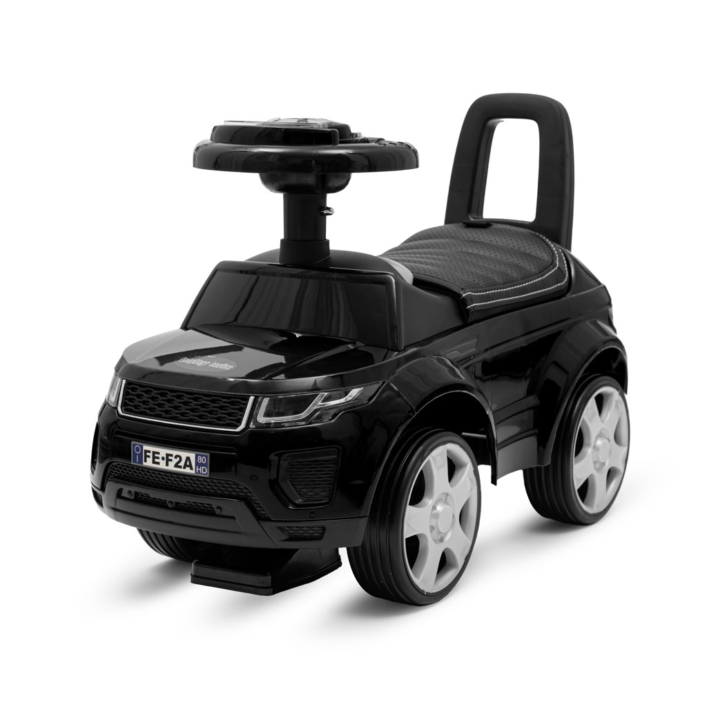 E-shop Detské odrážadlo SUV Baby Mix Prime čierne v koži - 56177