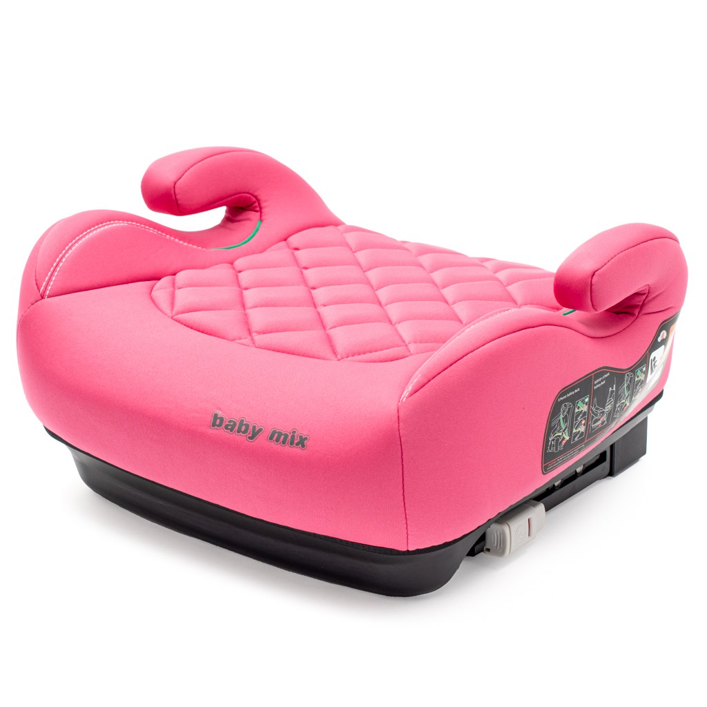 E-shop Autosedačka-podsedák BABY MIX HERO Plus ISOFIX I-SIZE pink - 56553