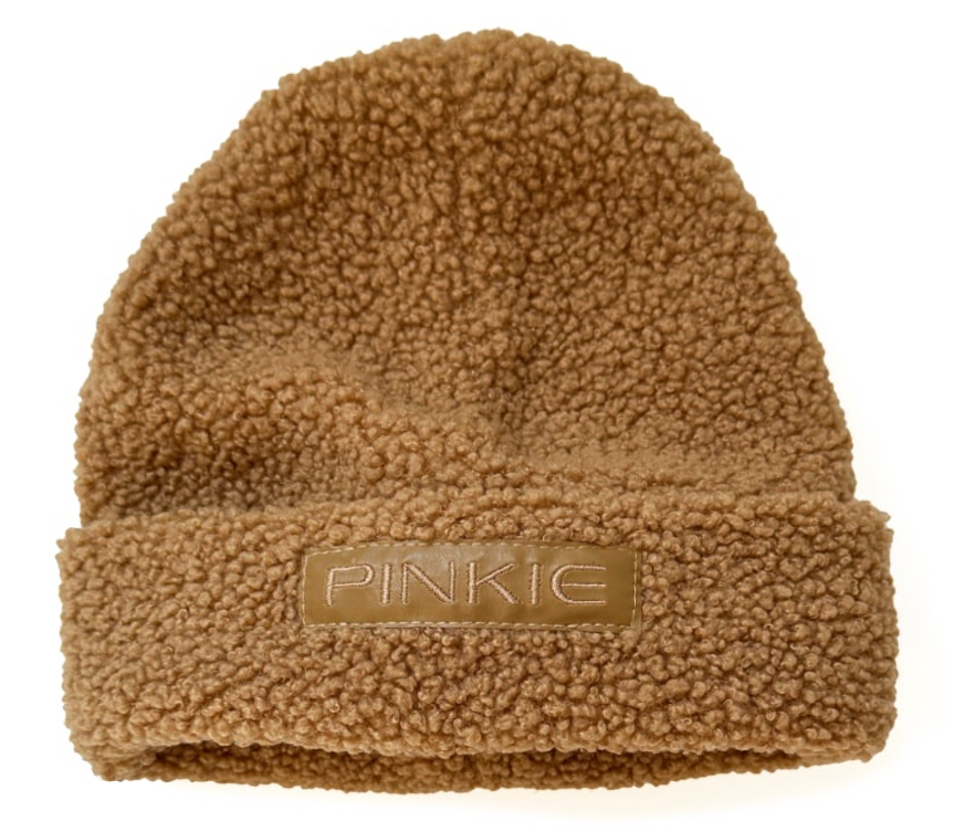 E-shop PINKIE čiapka Label Teddy Brown Varianta / veľkosť: 1-3 roky