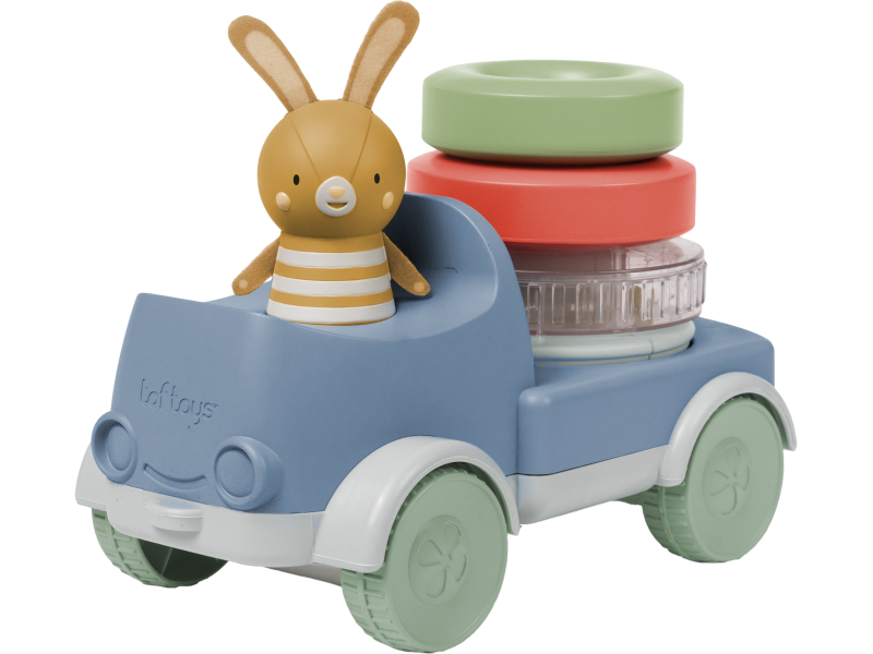 E-shop Taf Toys Nákladiak s pyramídou Bunny