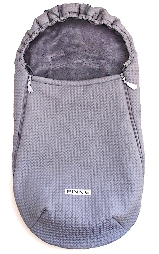 PINKIE fusak Small Grey Comb-ľahký Varianta / veľkosť: pozdĺžne otvory na popruhy (+4 €)