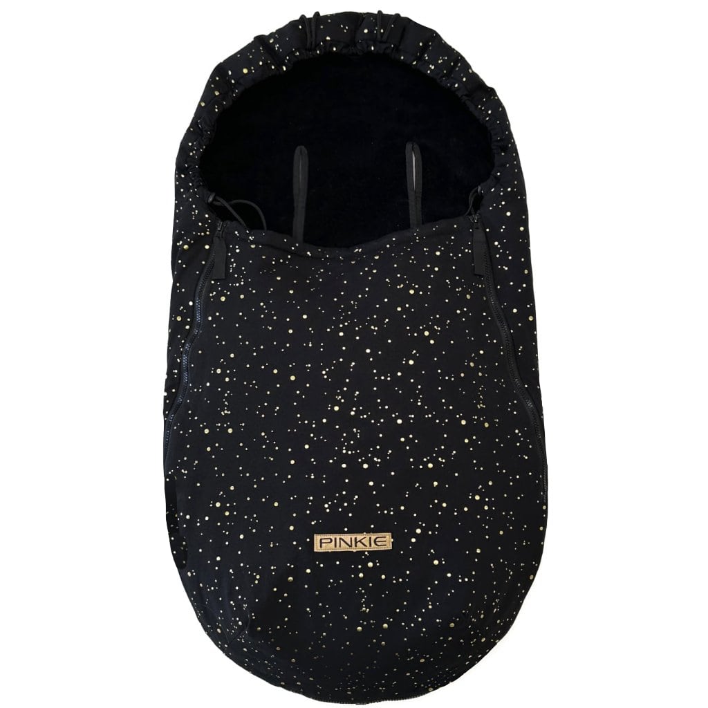 PINKIE fusak Shine Gold Black-ľahký
