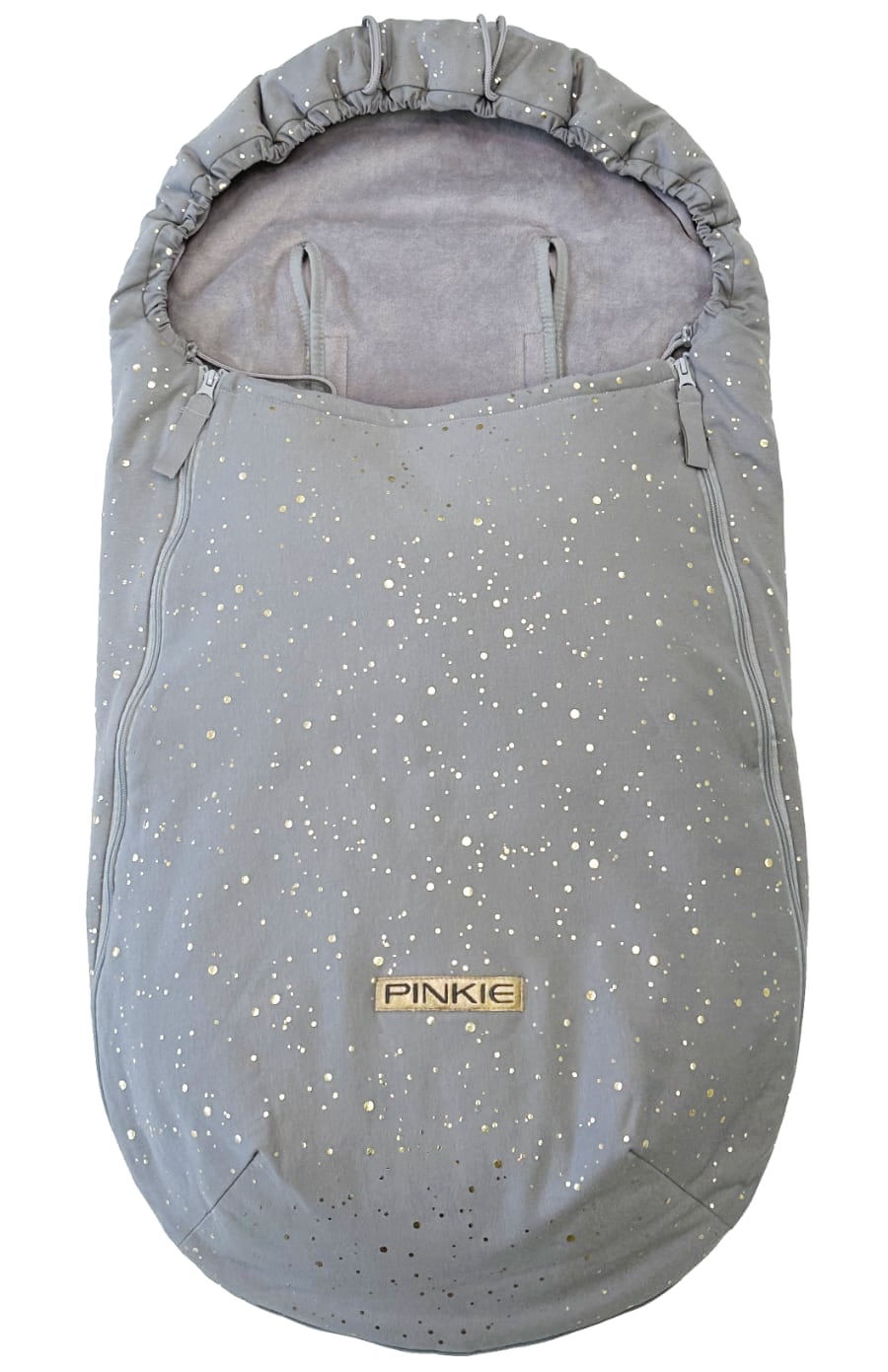 PINKIE fusak Shine Gold Grey-ľahký