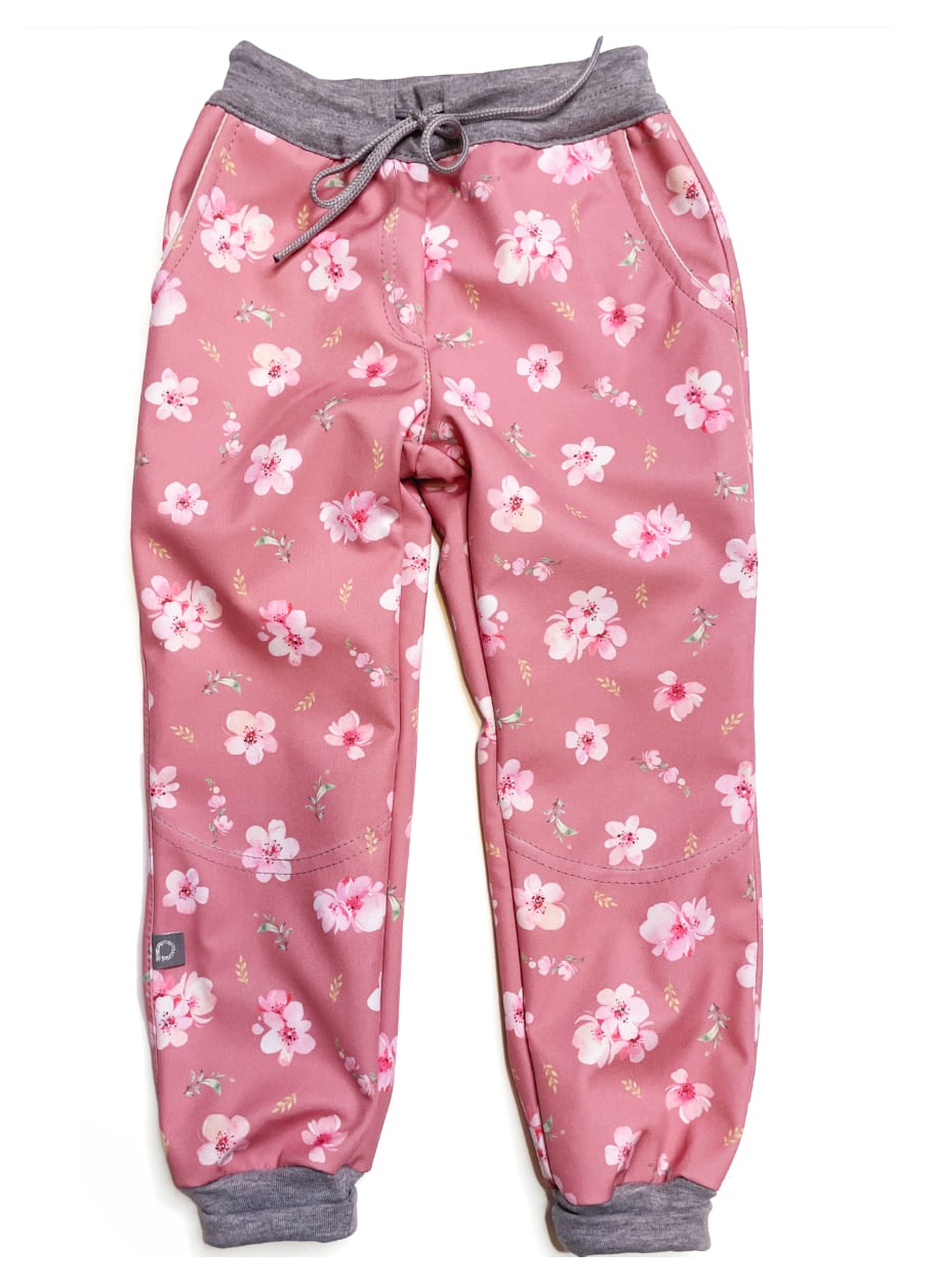PINKIE softshellové nohavice Pink Rose Varianta / veľkosť: 98-104