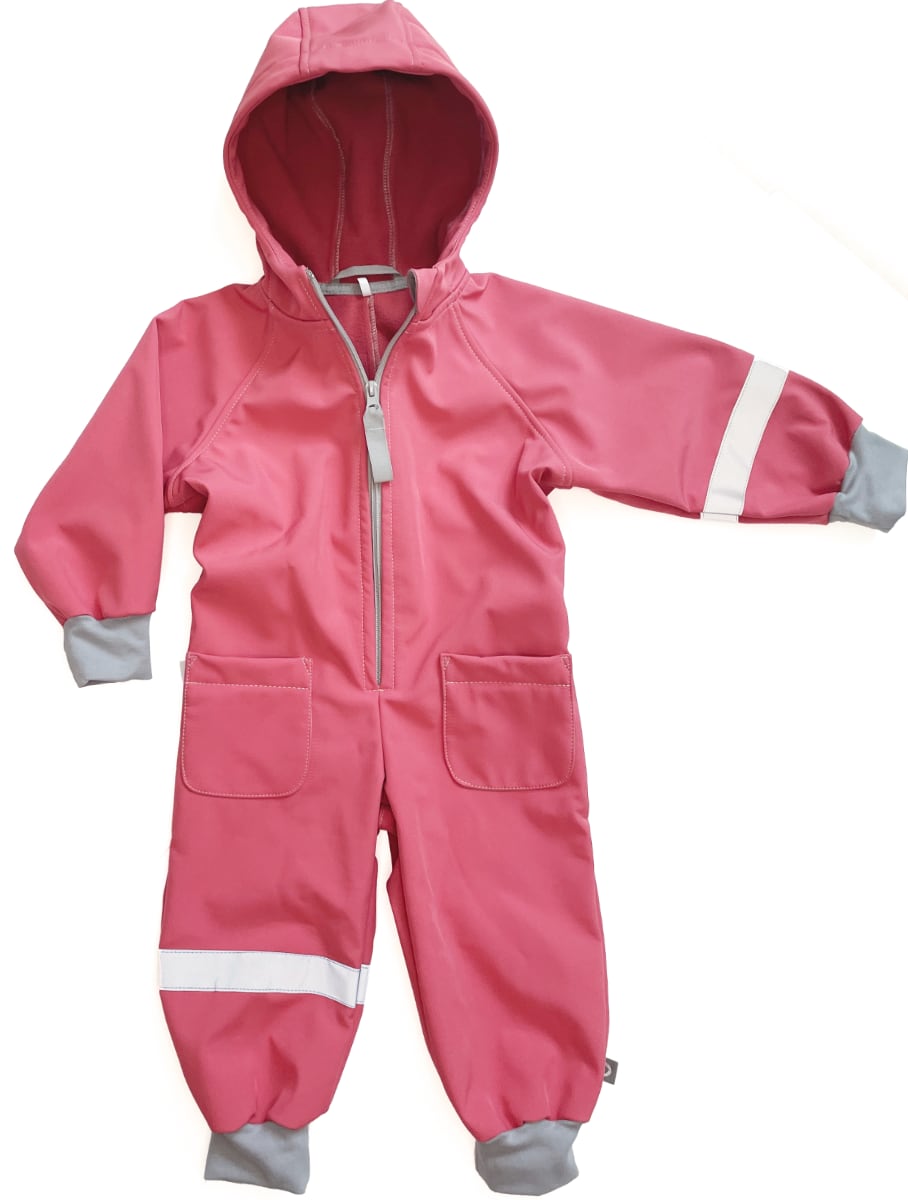 E-shop PINKIE softshellová kombinéza Pink/Grey Varianta / veľkosť: 86-92