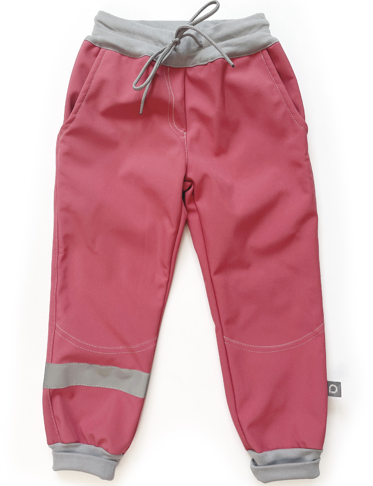 PINKIE softshellové nohavice Pink/Grey Varianta / veľkosť: 98-104