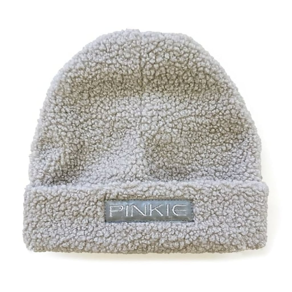 E-shop PINKIE čiapka Label Teddy Light Grey Varianta / veľkosť: 6rokov-dospelá
