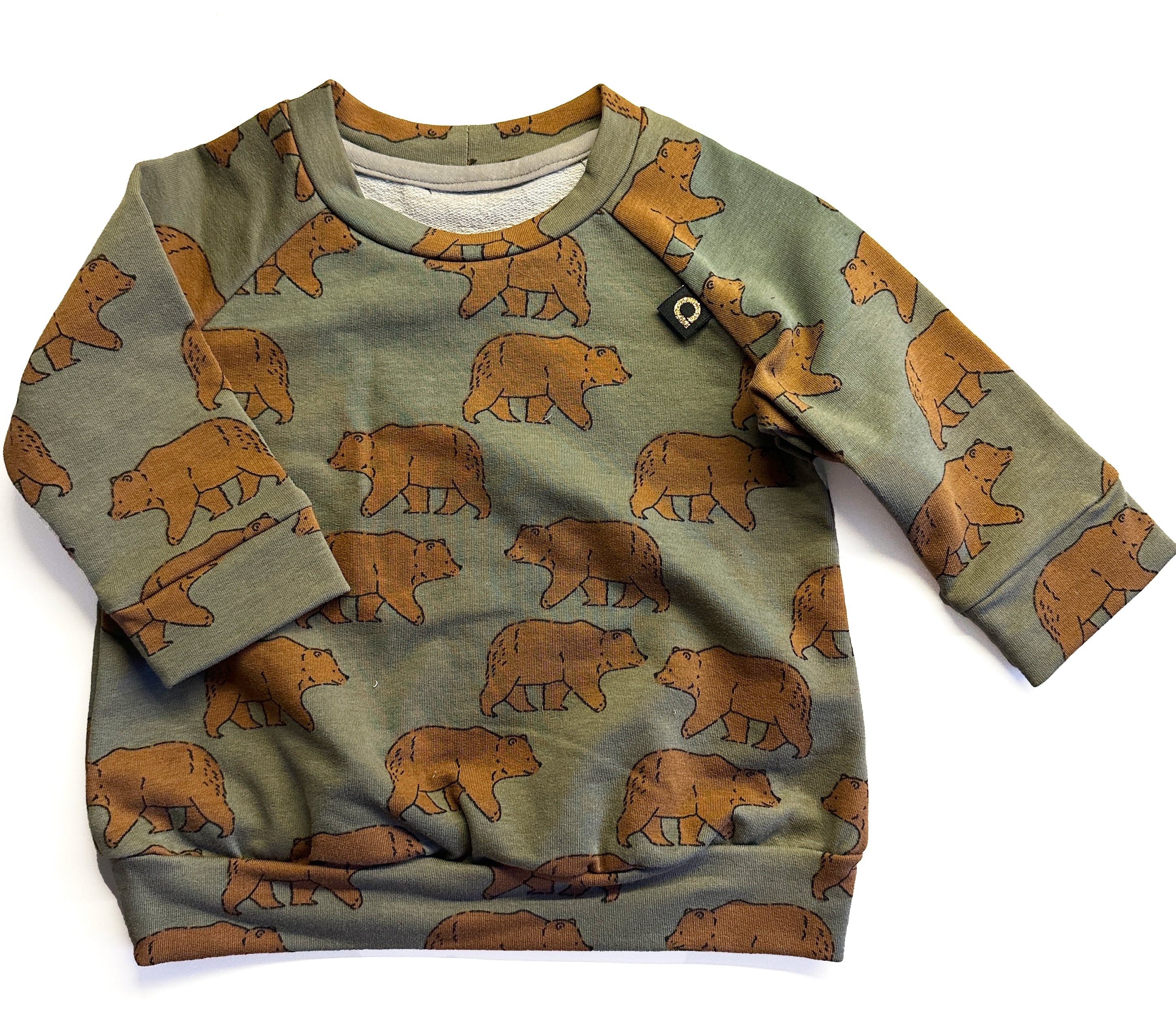 E-shop PINKIE mikina Bear Green Varianta / veľkosť: 86-92