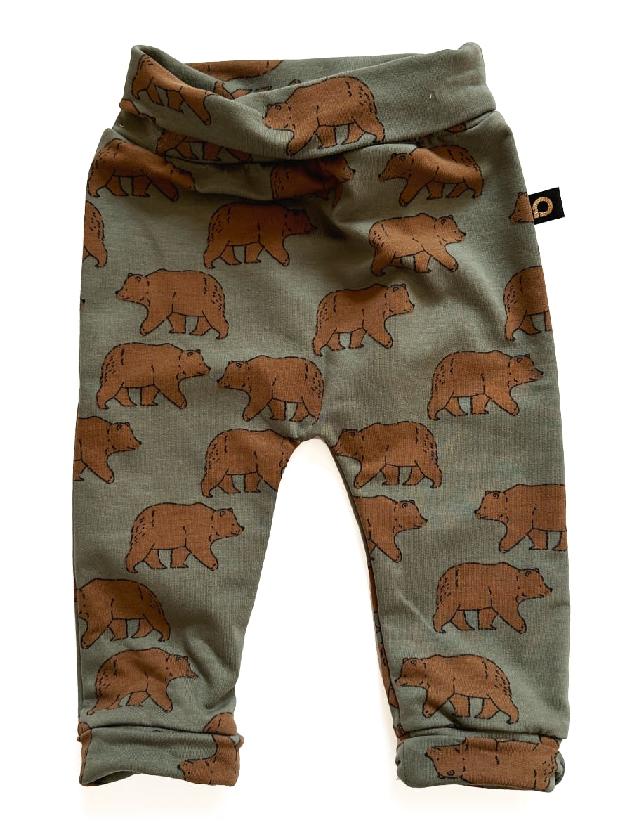 E-shop PINKIE tepláčiky Bear Green Varianta / veľkosť: 62-68