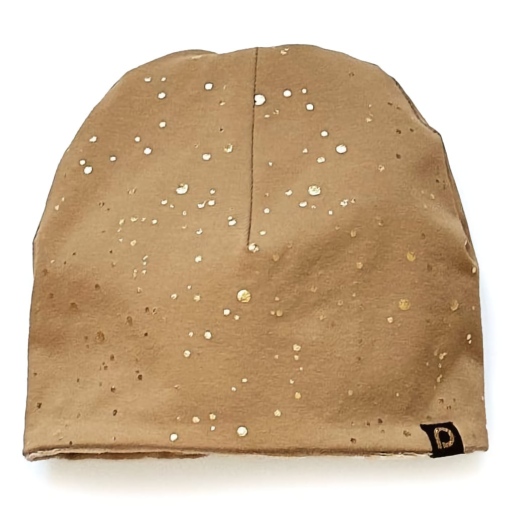 E-shop PINKIE čiapočka Shine Gold Camel Varianta / veľkosť: 1-3 roky