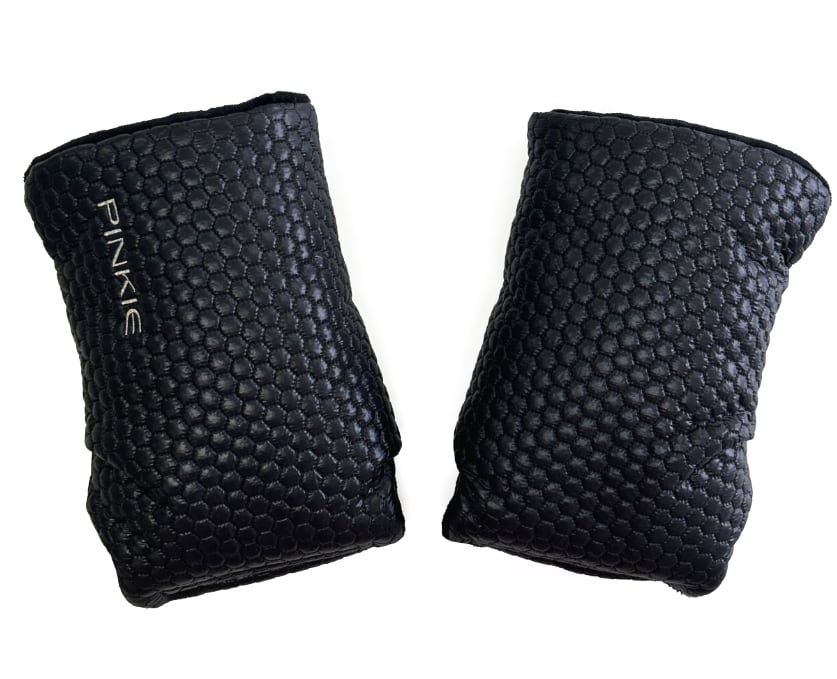 E-shop PINKIE rukavice na kočík Black Comb