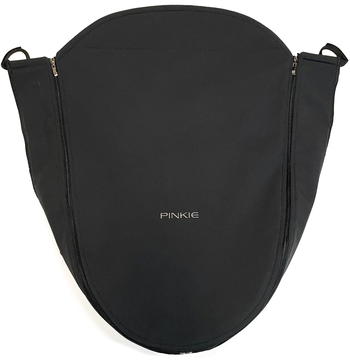 PINKIE nánožník Softshell Black s funkčnou vrstvou