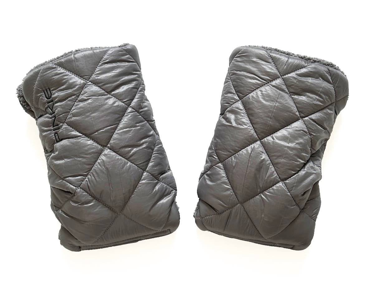 E-shop PINKIE rukavice na kočík Grey Square