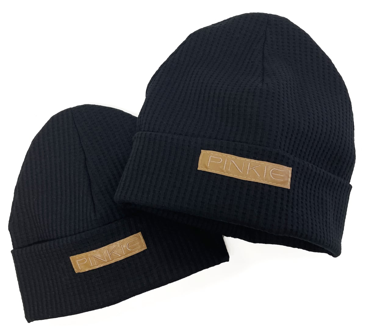 E-shop PINKIE čepice Label Black Duo Varianta / veľkosť: 3-6 rokov +dospelá