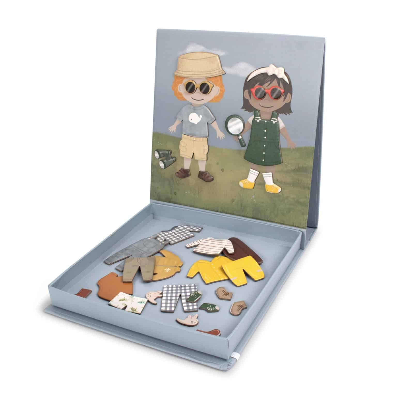 E-shop MAGNETICKÁ HRA OBLIEKANIE FILIBABBA - GET READY FOR YOUR ADVENTURE