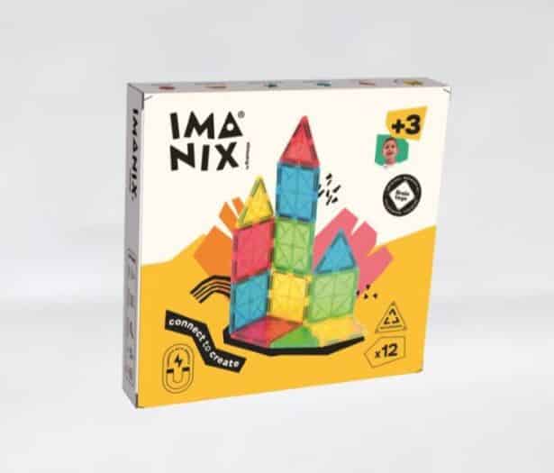 E-shop MAGNETICKÁ STAVEBNICA IMANIX CLASSIC - 12 KUSOV