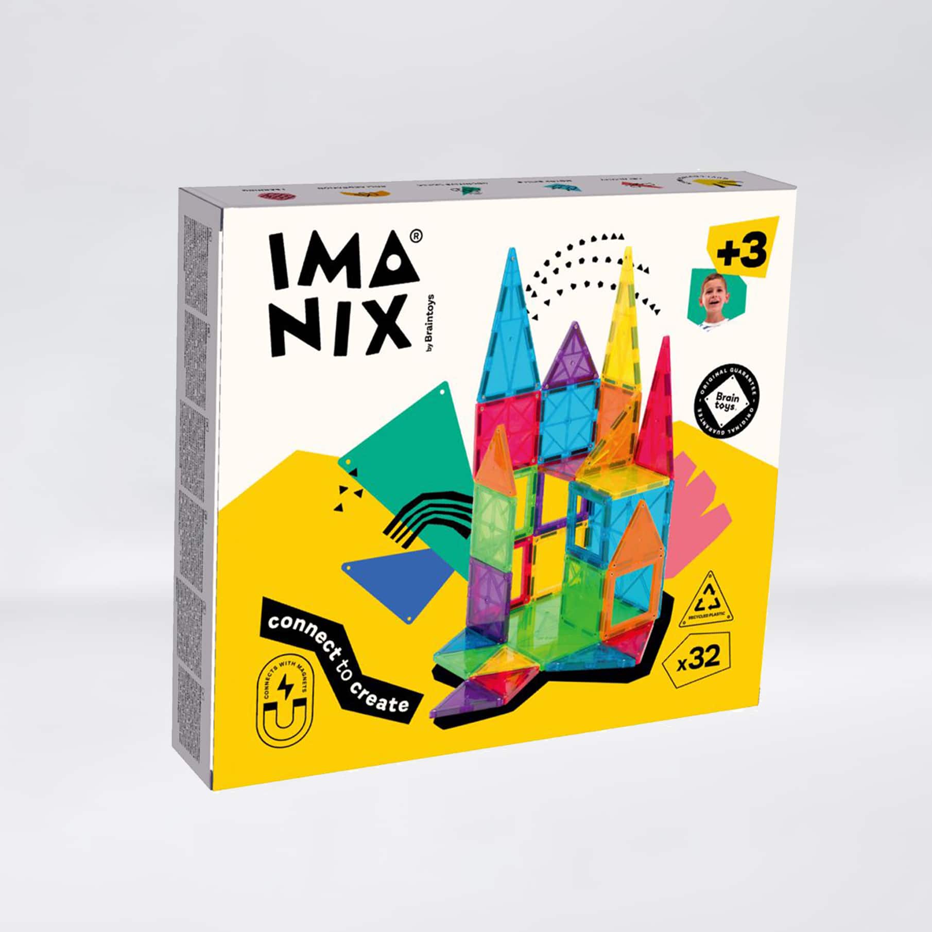 E-shop MAGNETICKÁ STAVEBNICA IMANIX CLASSIC - 32 KUSOV