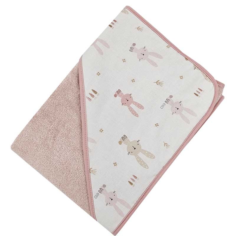 E-shop EKO Osuška na kúpanie OK-09 Bunny/rose pink
