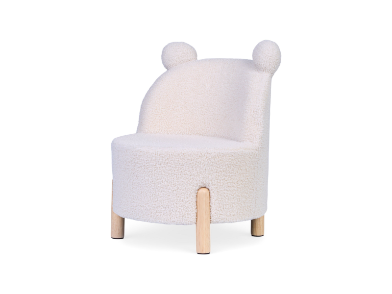 E-shop CHILDHOME Kreslo detské Teddy Off White
