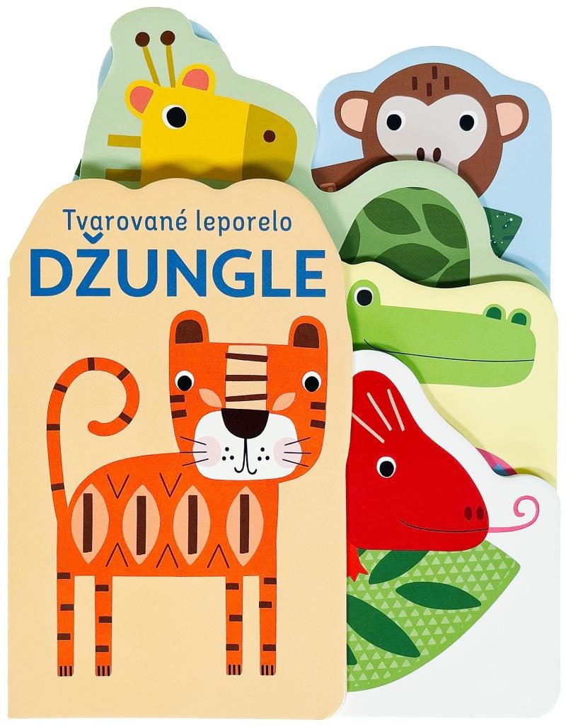 E-shop Svojtka Tvarované leporelo Džungle