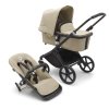 Bugaboo Fox Cub 3v1 Bundle farba:black/desert beige–desert beige