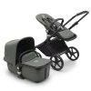 Bugaboo Fox Cub 3v1 Bundle farba:black/forest green–forest green
