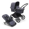 Bugaboo Fox Cub 3v1 Bundle farba:black/stormy blue–stormy blue
