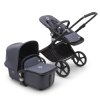 Bugaboo Fox Cub 3v1 Bundle farba:black/stormy blue–stormy blue