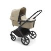 Bugaboo Fox Cub Essential Bundle farba:black/desert beige–desert beige
