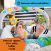 BABY EINSTEIN Lehátko hudobné vibračné so svetielkami Kick to It Neptune do 9 kg