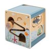 Drevená multifunkčná kocka Ocean Montessori Baby Mix - 57342
