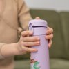 Reer Detská fľaša so slamkou 350ml fialová