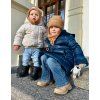 12078 3 ciapka kukla teddy brown