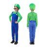 OPBH1979B detsky kostym super mario luigi 110 122 m